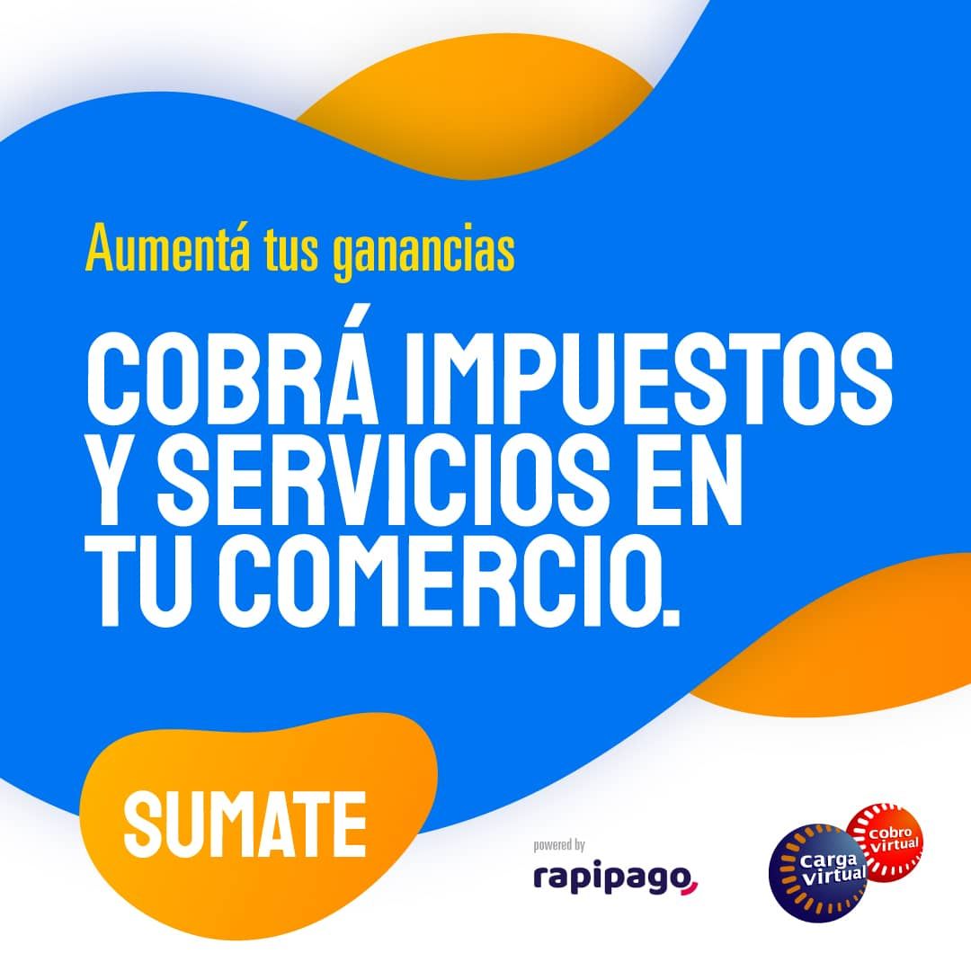Aumentá tus ganancias. Cobrá impuestos y servicios en tu comercio. Sumate.